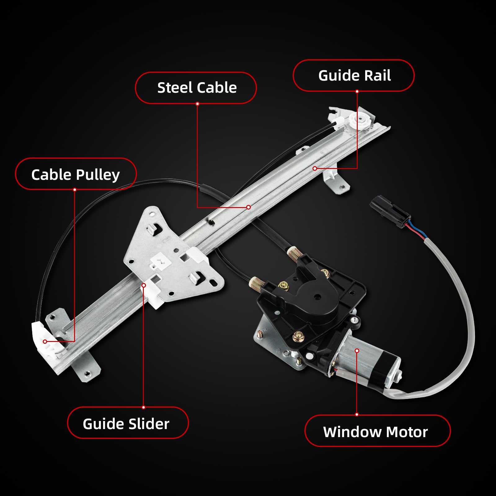 OVANOH packaged unit with included hardware for a complete, ready-to-install replacement