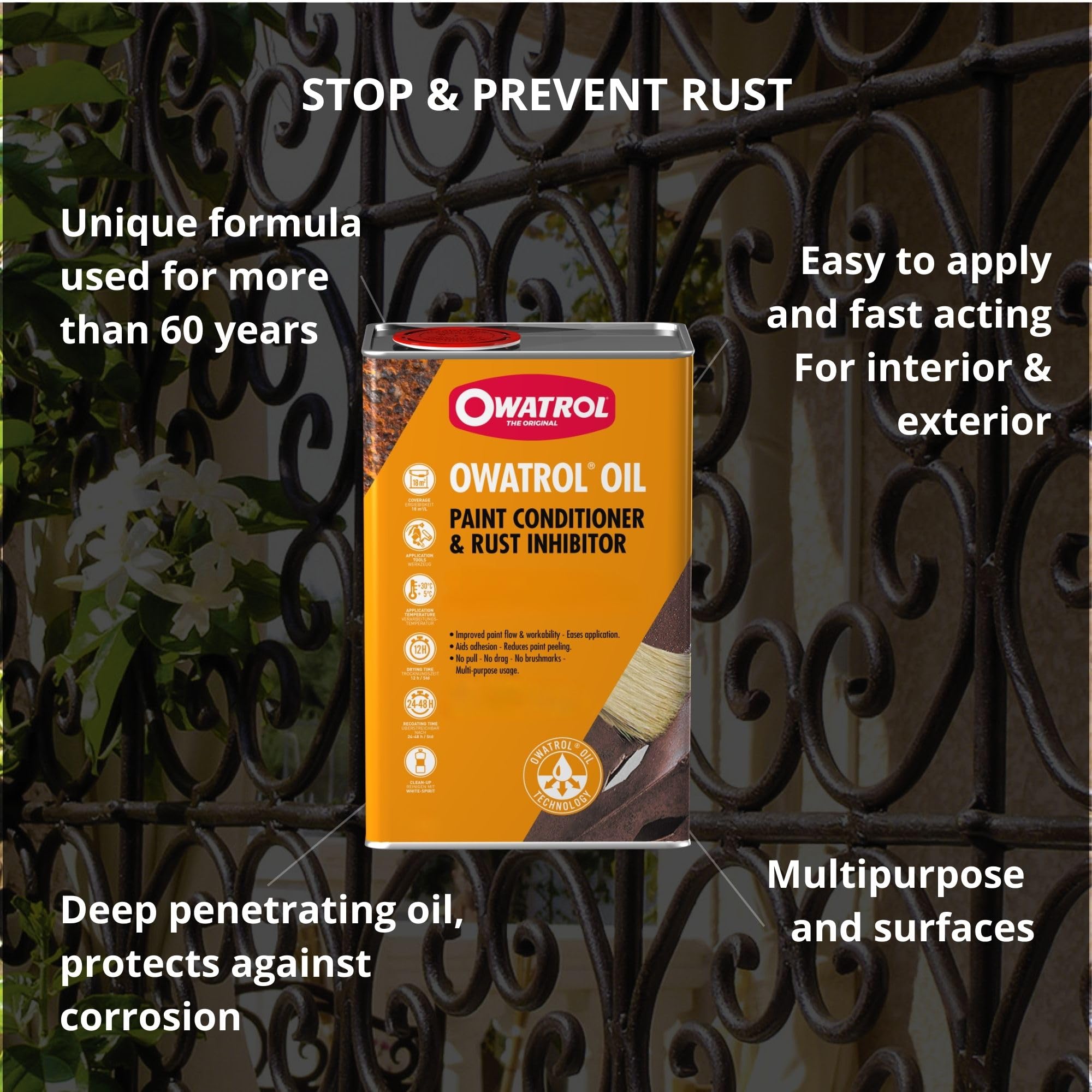 OWATROL used on a vintage tractor illustrating restored appearance and preservation