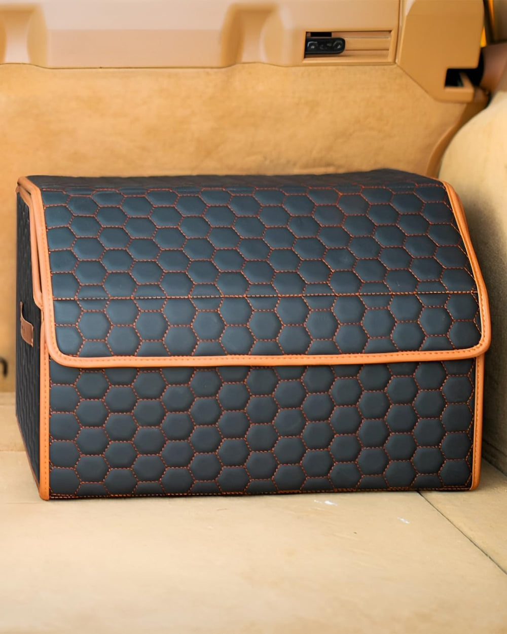 Owleys Hexy front view showing organized storage and quick access