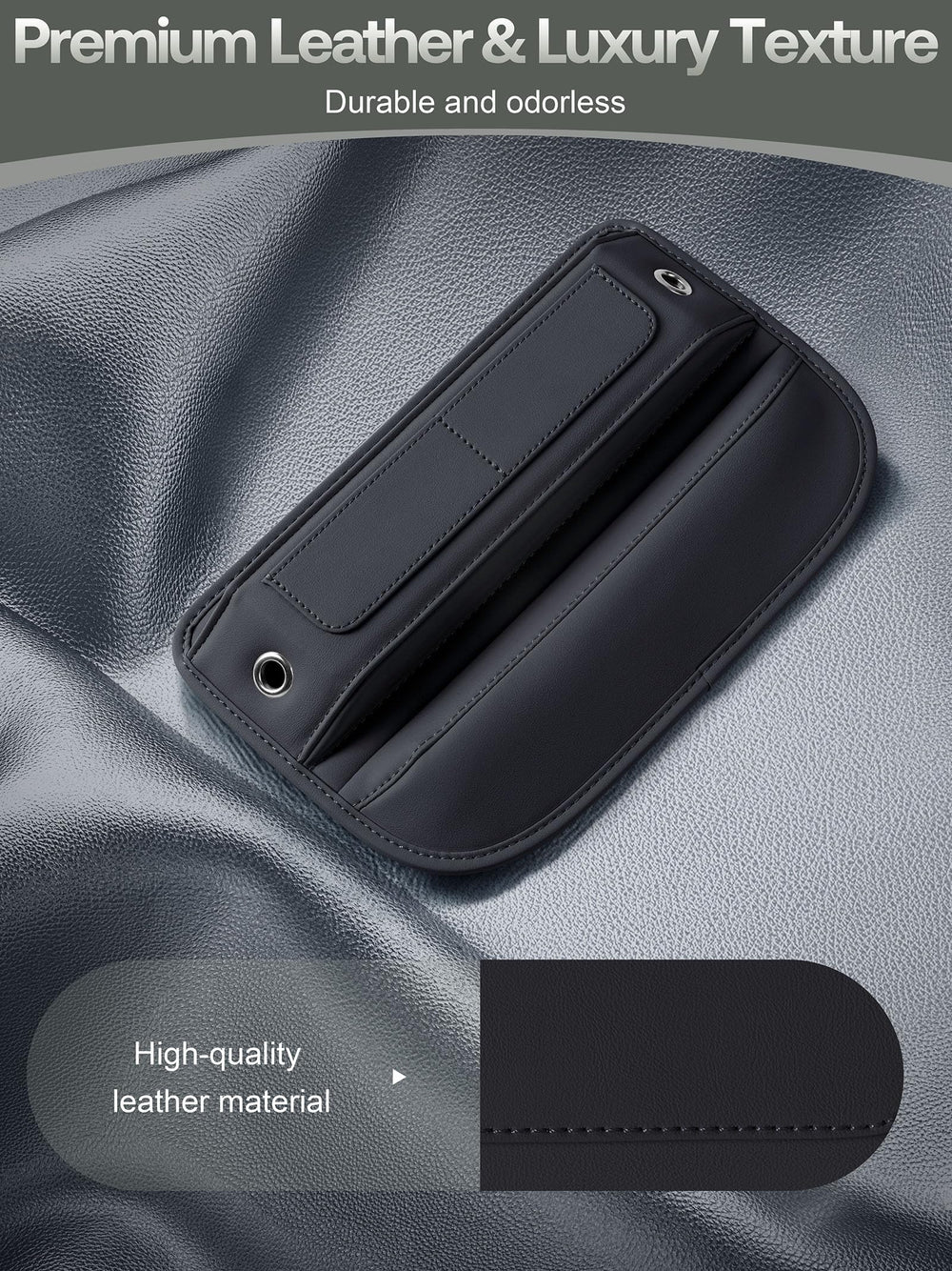 Owntow cable management slot keeping charging cords tidy and accessible