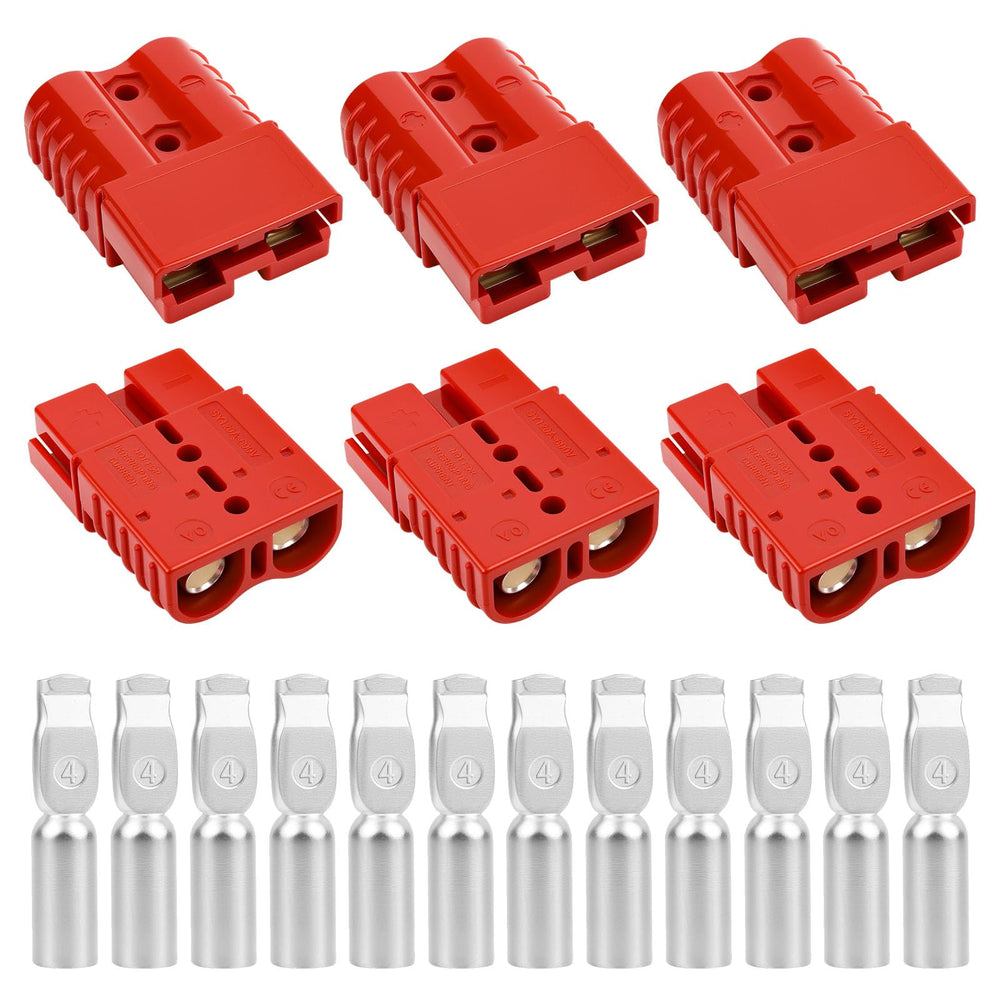 OXDFK front plug view showing durable housing and quick-lock benefit