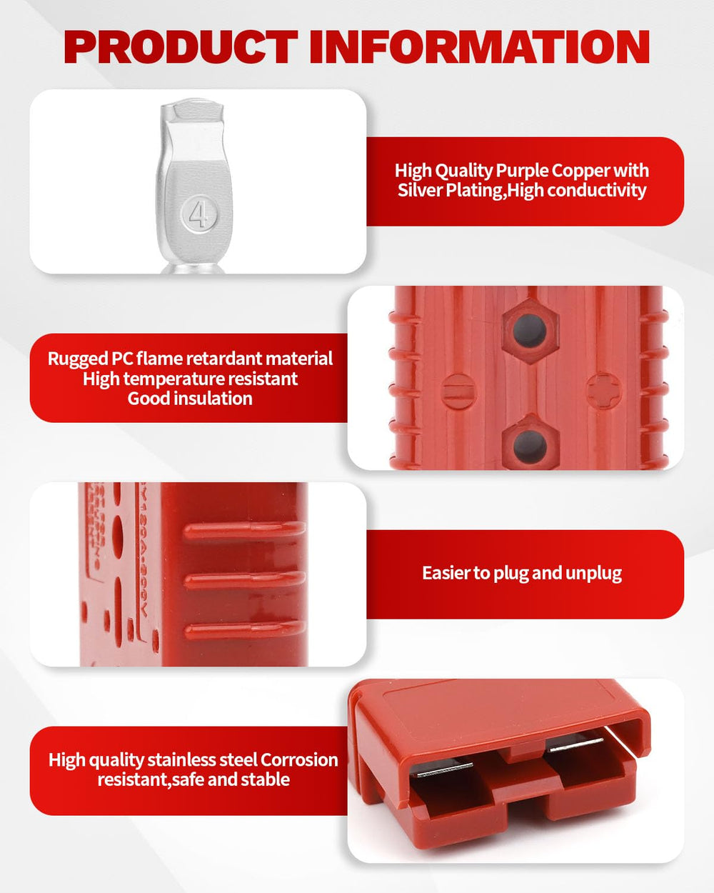 OXDFK stainless steel spring tabs detail preventing corrosion and loosening