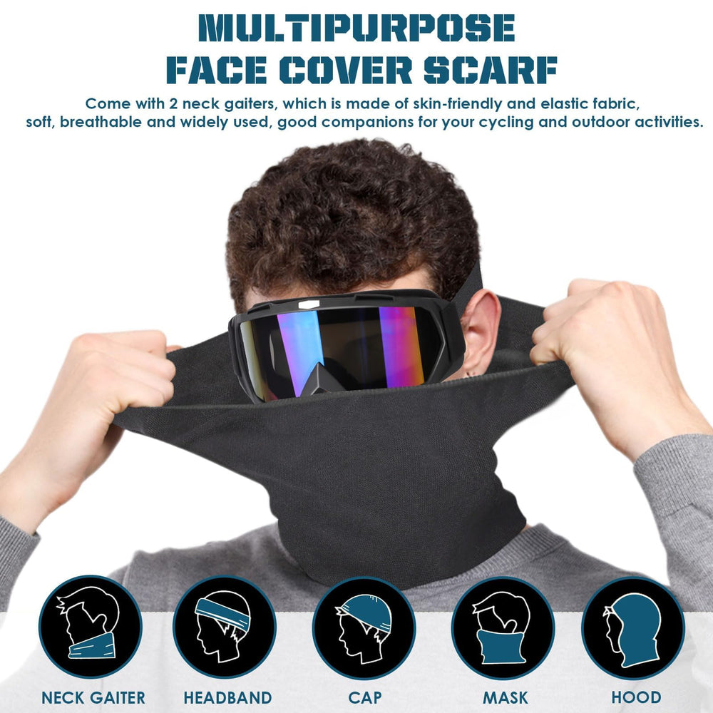 OXG goggles paired with off-road helmet for secure helmet fit