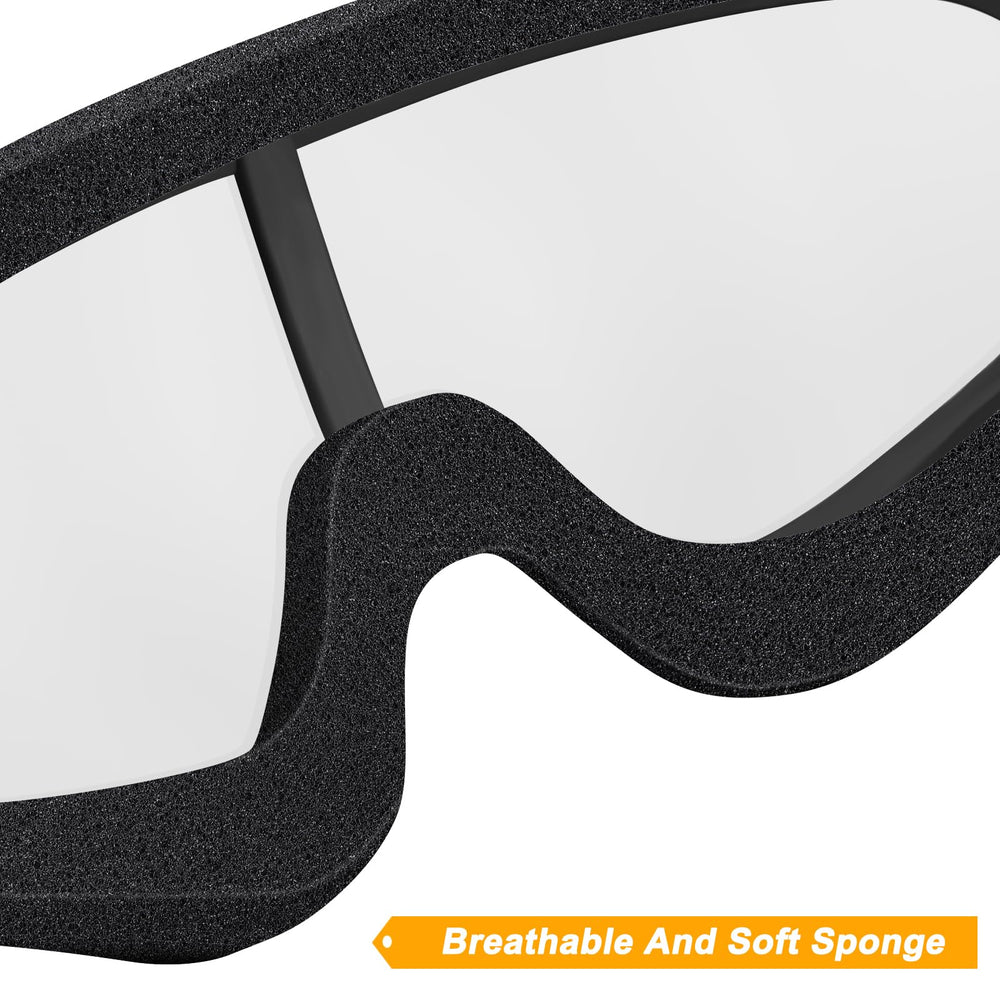 OXG goggles in hand for size comparison showing fit for youth and adults