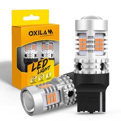 OXILAM 7440 front view showing bulb shape and plug benefit improved fitment