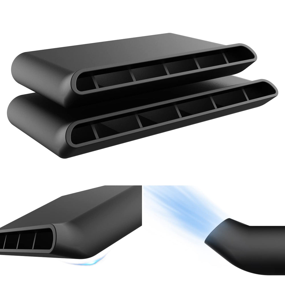 OXILAM front view showing deflectors and packaging improving rear airflow