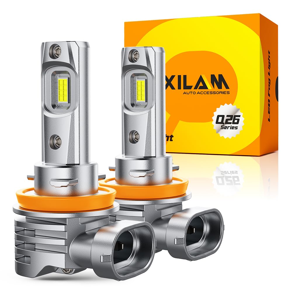 OXILAM front packaging showing H11 LED bulbs and pack benefits for quick selection