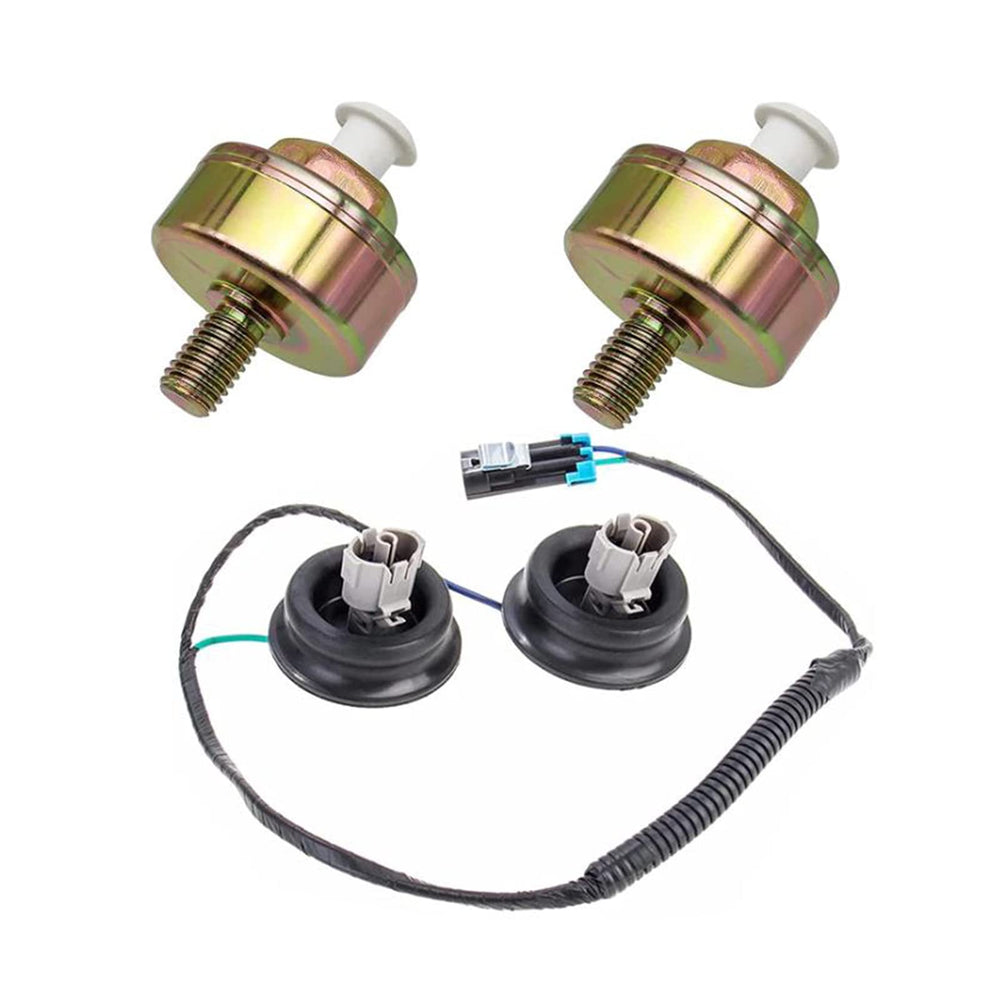 OYEAUTO knock sensor front view showing mounting and shape, reliable fit