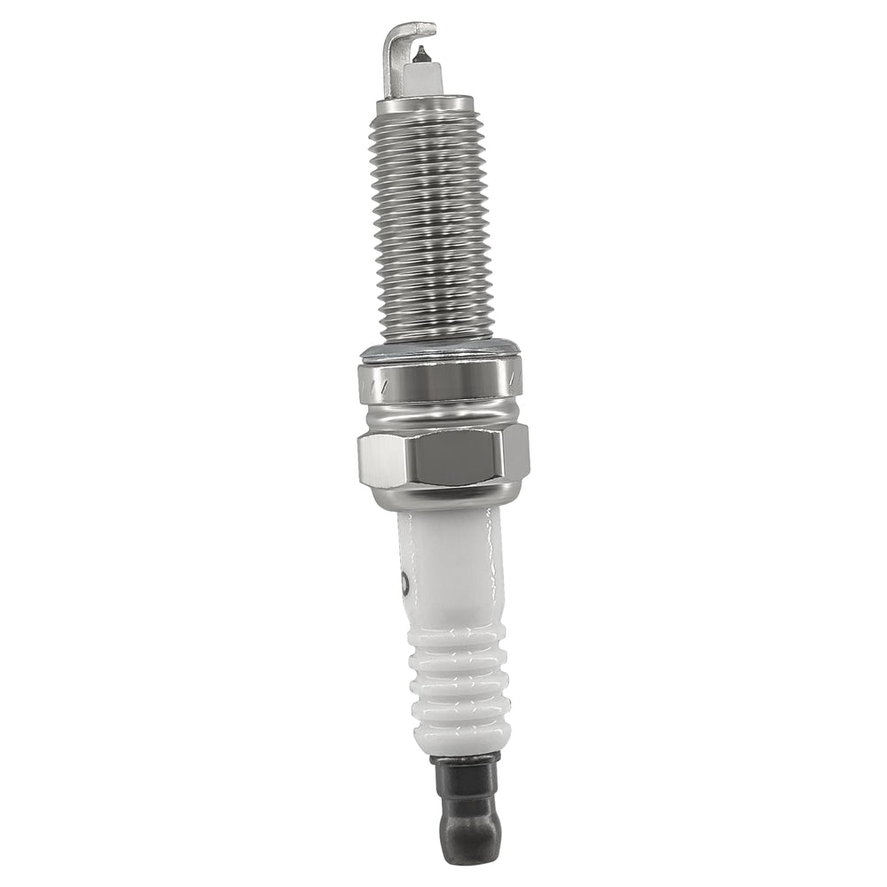 Mechanic installing OYEAUTO spark plugs in a garage highlighting straightforward installation