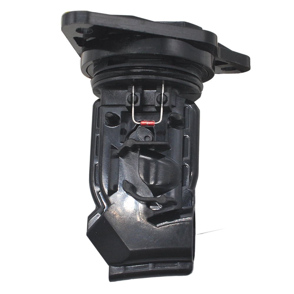 OYEAUTO MAF beside ruler showing compact size for simple under-hood swaps