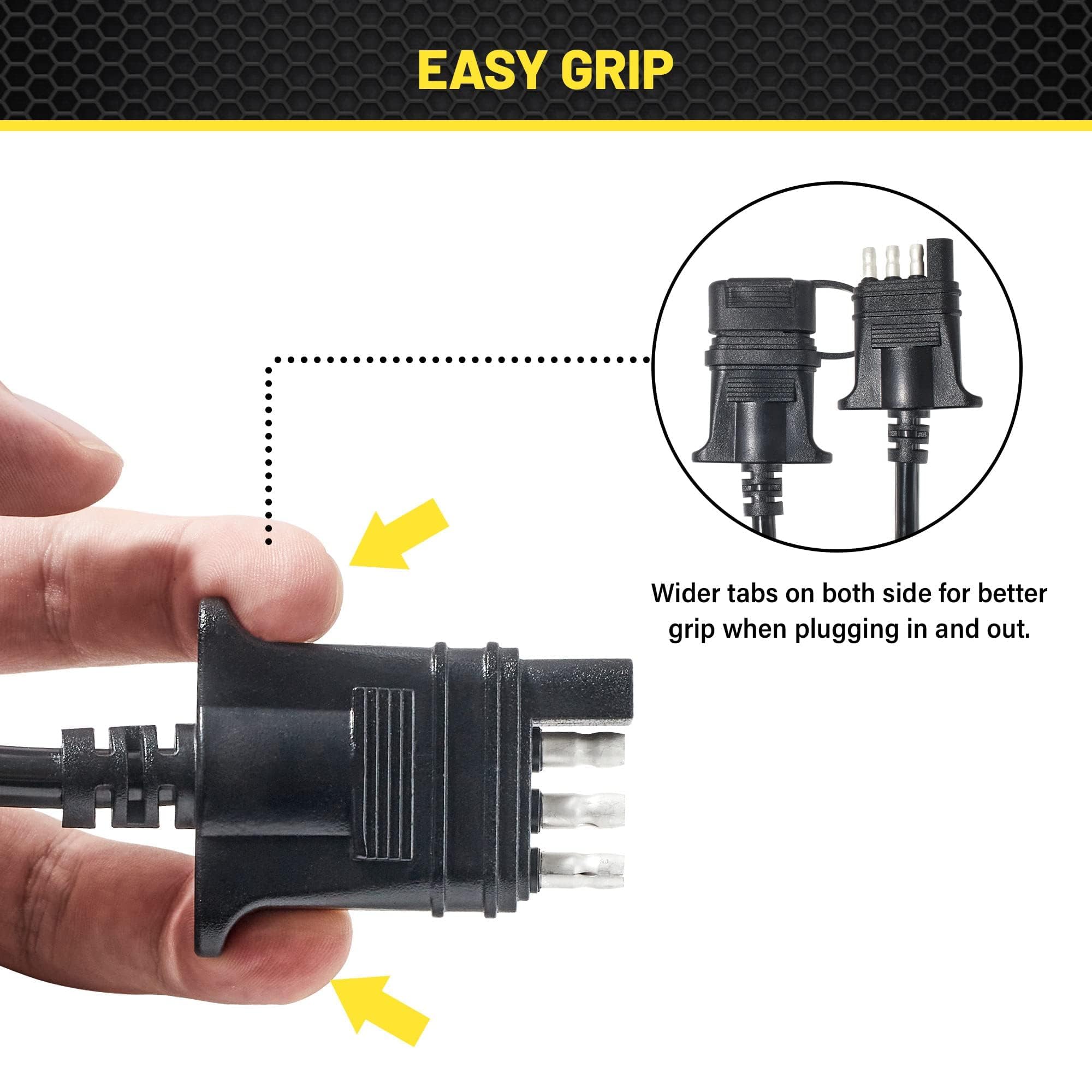 Oyviny male and female plugs displayed for quick plug-and-play use