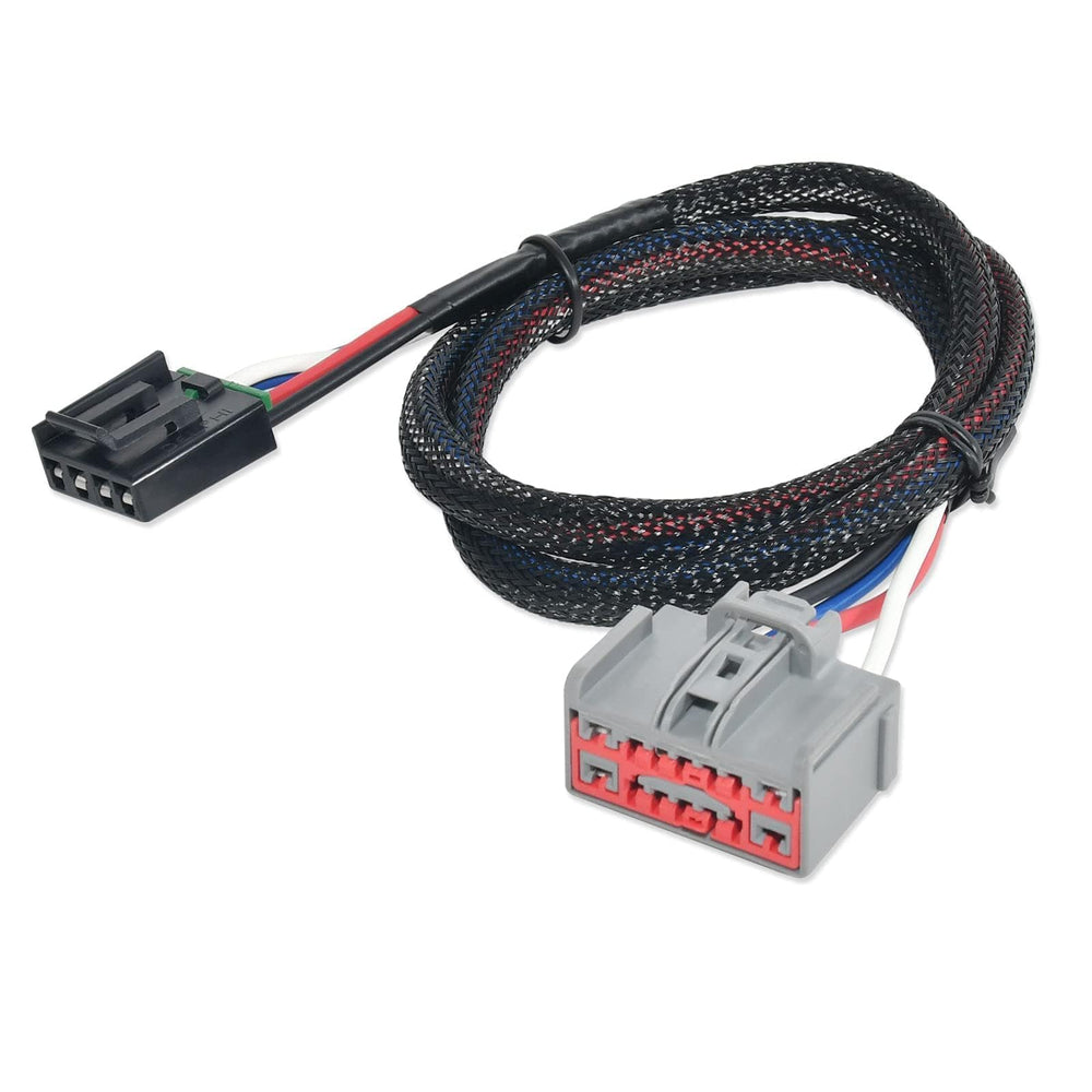 Oyviny harness beside ruler showing 31-inch length for routing flexibility