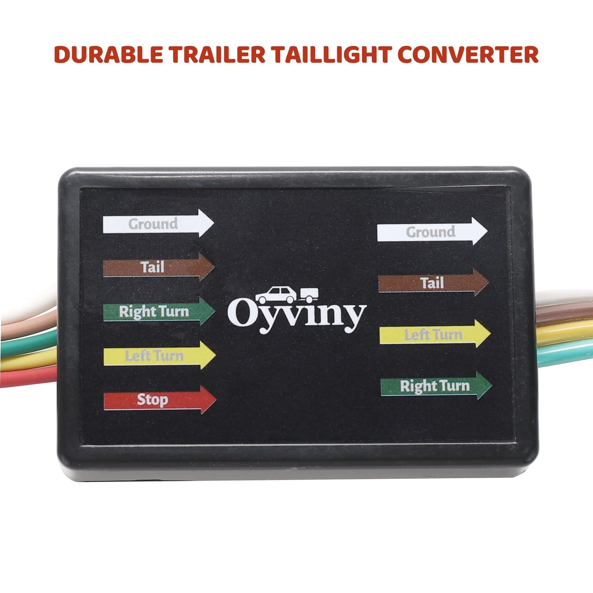 Oyviny harness beside ruler illustrating compact size and fitment clarity