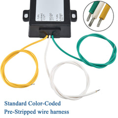 Oyviny spliced installation on trailer wiring showing secure connection benefit