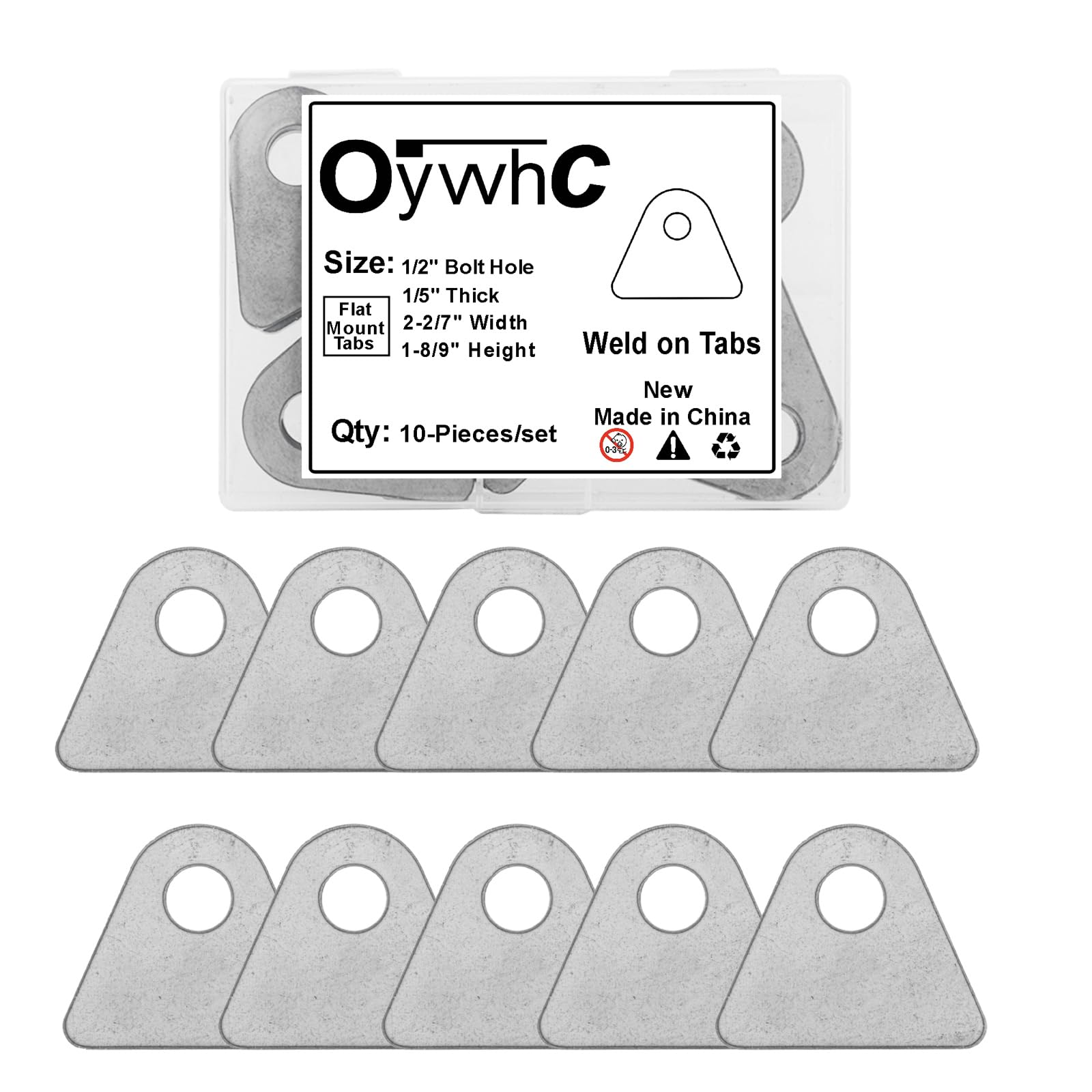 OywhC tab installed on shock mount showing secure attachment benefit