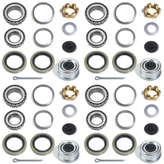 OZISENS front packaging showing four complete hub bearing sets and label benefit