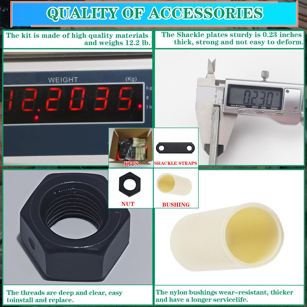 OZISENS complete kit laydown showing all included parts for quick replacement