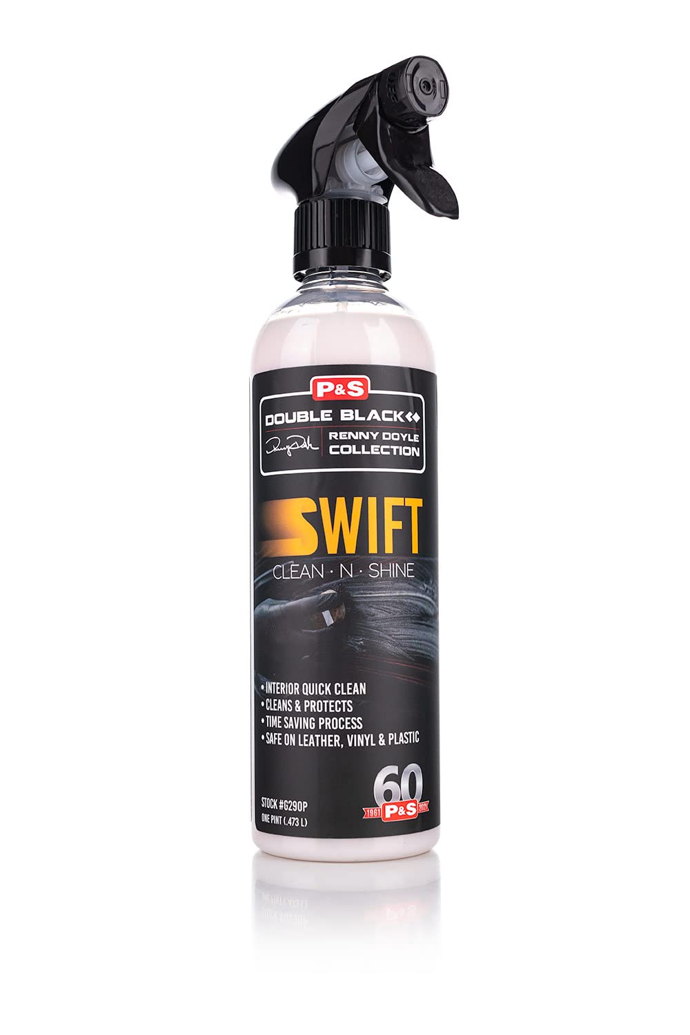 P & S Swift Clean & Shine front label showing product name and size