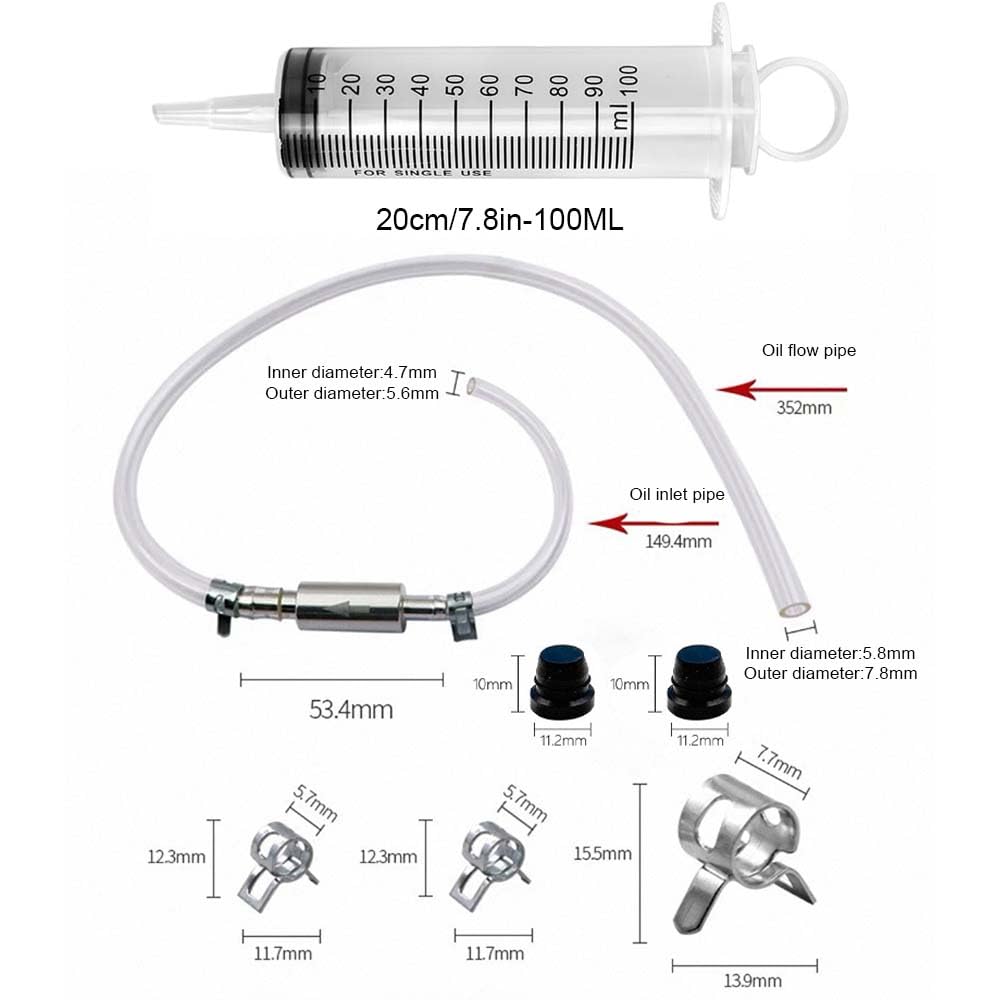 Paalee 100ml syringe closeup showing measurement marks for accurate fluid control