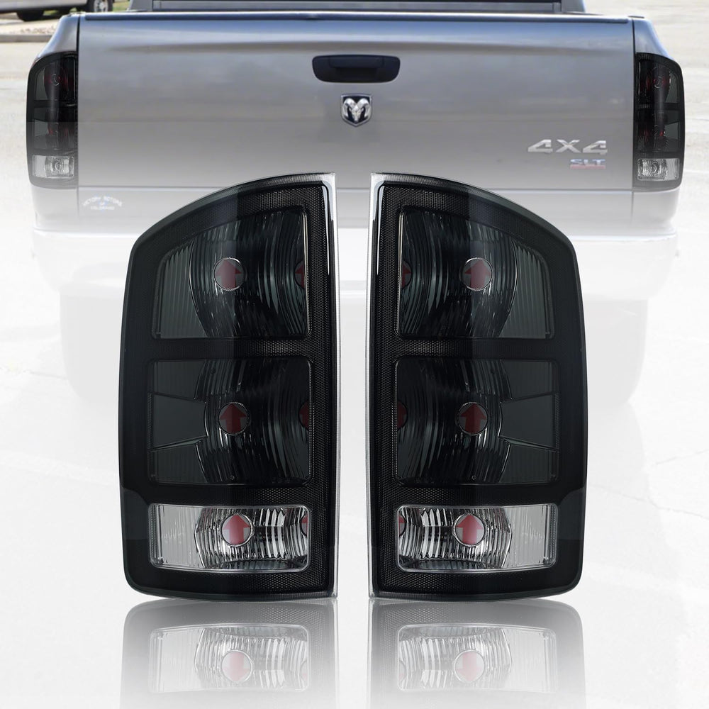 PAANLOK smoked tail housings front view showing sleek sealed fitment benefit