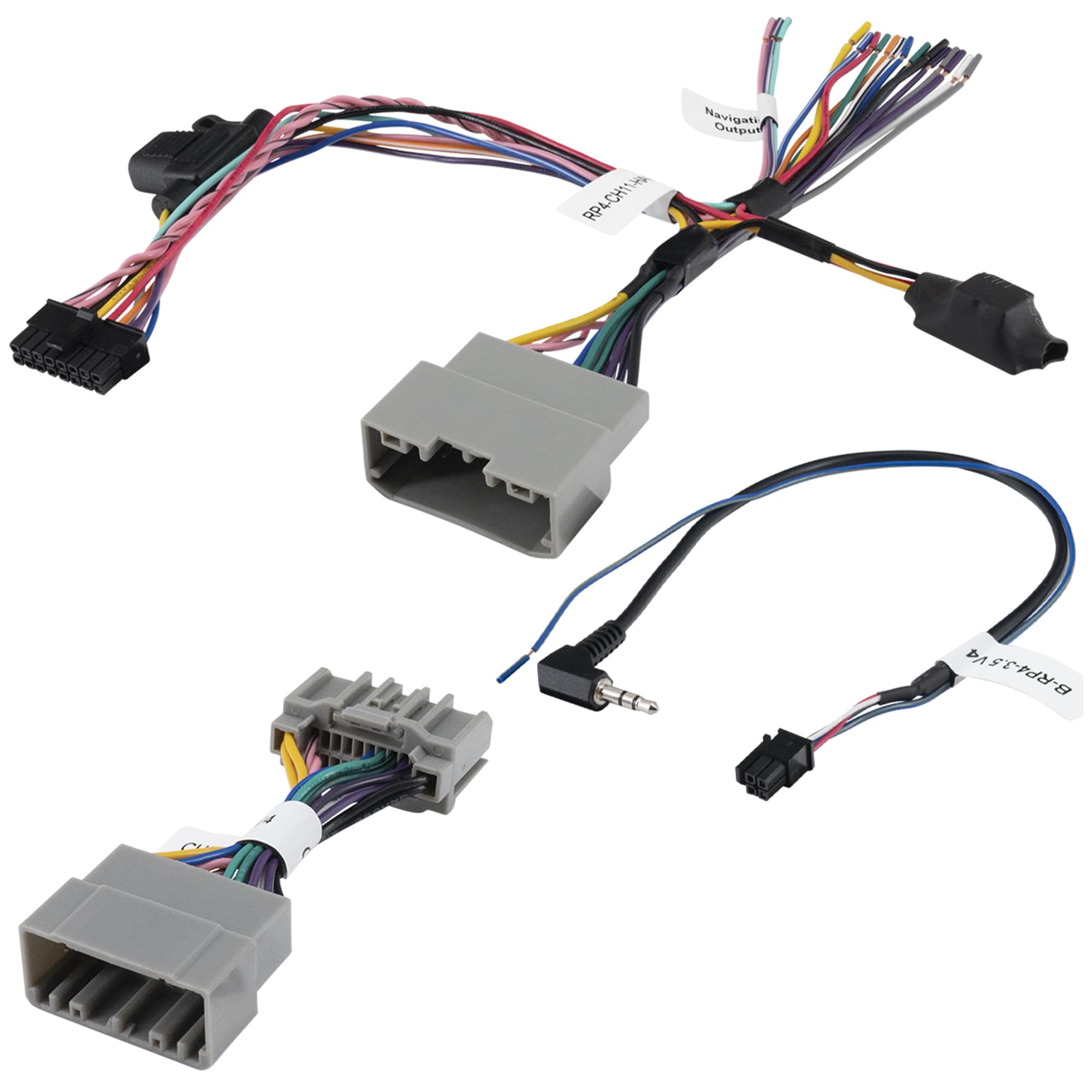 PAC connector close-up illustrating secure pins and reliable vehicle fit