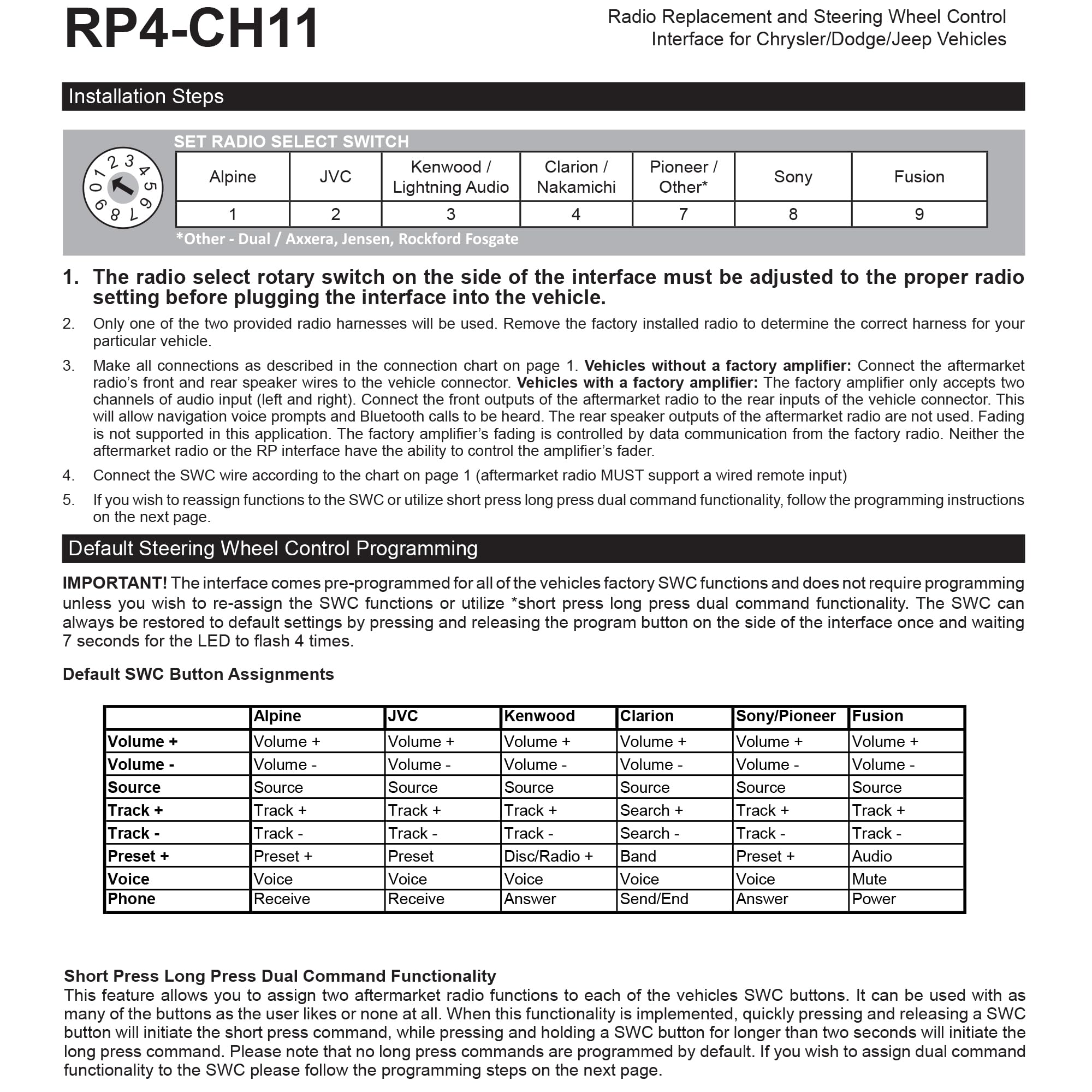 PAC interface side profile highlighting compact size for tight vehicle spaces