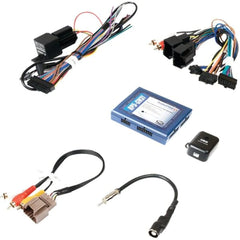PAC radio interface front view showing connectors and preserves OnStar functionality