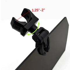 PACEWALKER clamp close-up with anti-slip pad for secure hold benefit