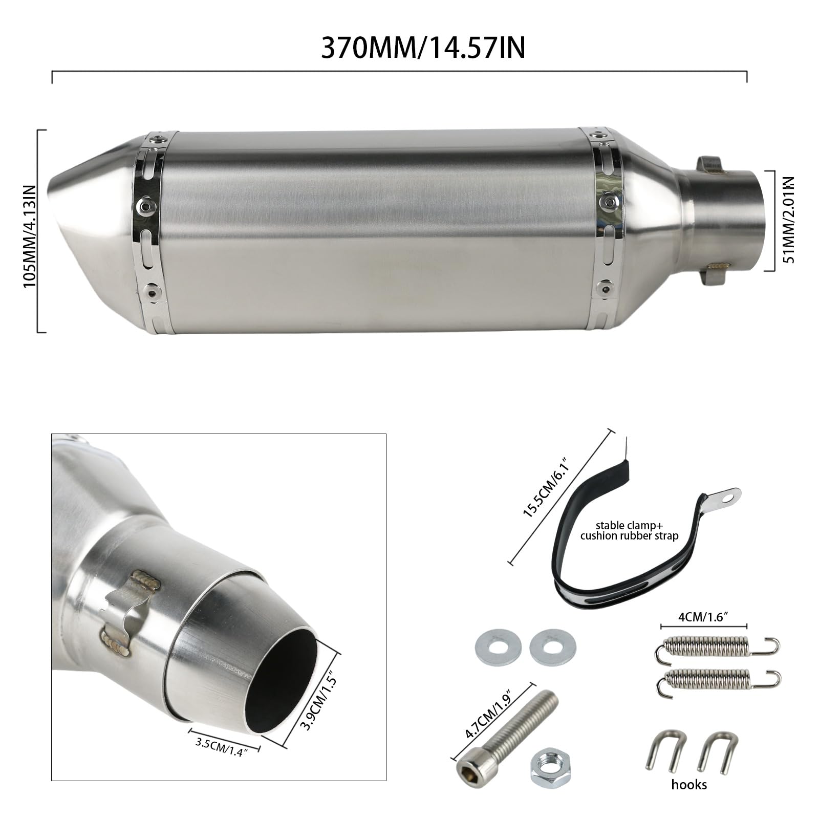 PACEWALKER connector and clamps detail highlighting secure universal fit