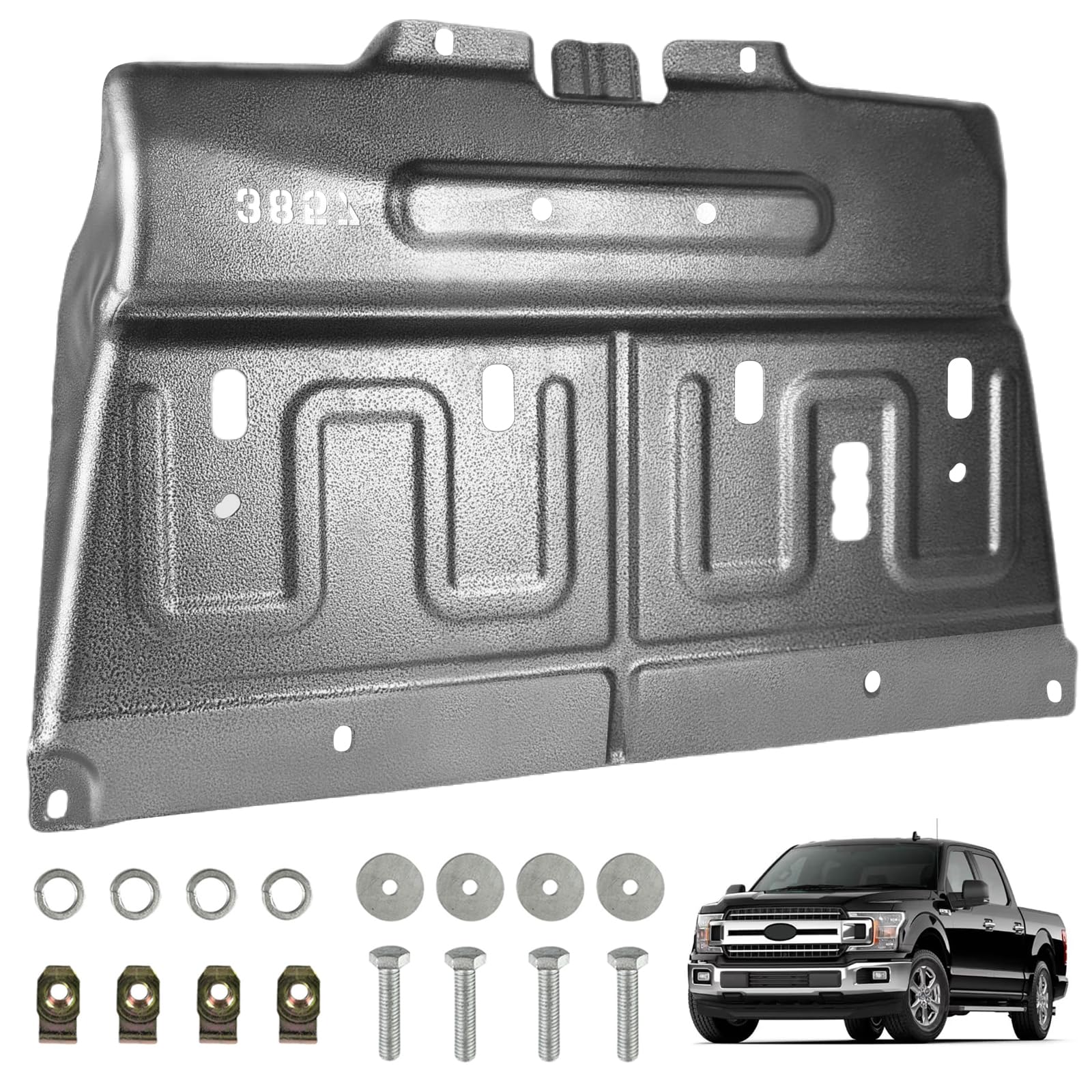 PACEWALKER front view splash panel showing fit and protection benefit