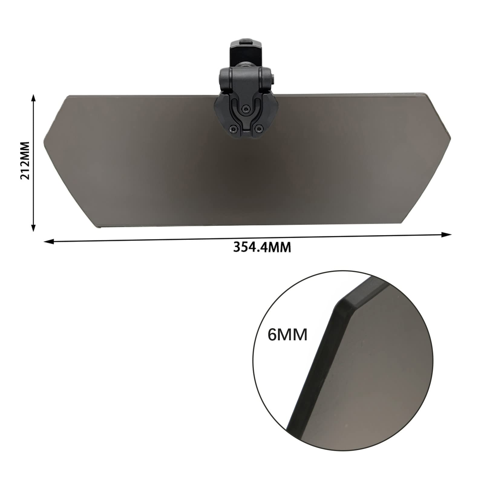 PACEWALKER in-use on trail illustrating glare reduction and comfort
