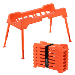 PAHTTO front view orange support showing full 15ft span and stability benefit
