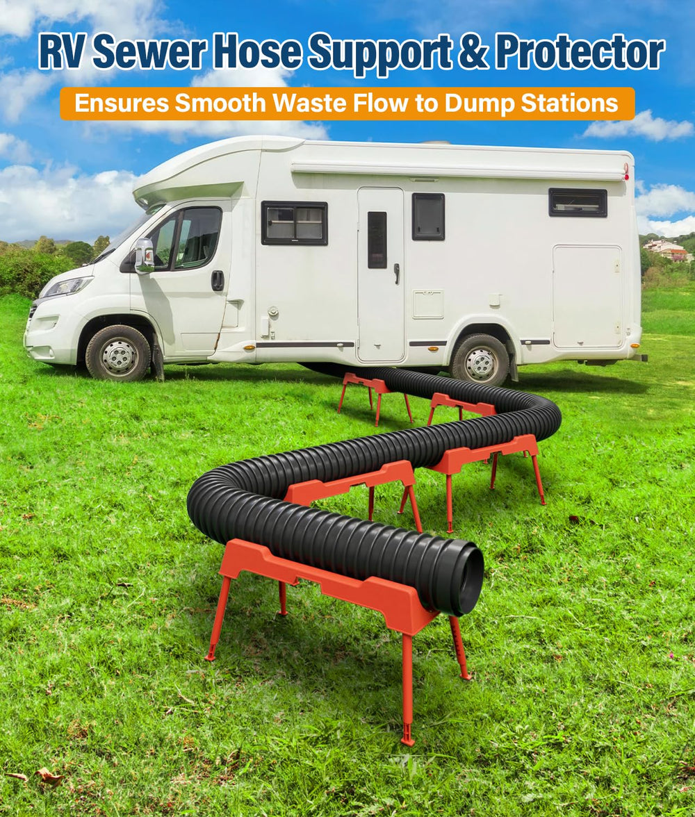 PAHTTO beside a ruler to show scale and fit for 3" diameter RV hoses and accurate sizing