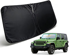 PAIMOHO sun shade front packaging showing model fit and quick install benefit