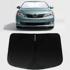 PAIMOHO front view packaged sun shade showing clean fit and easy install benefits