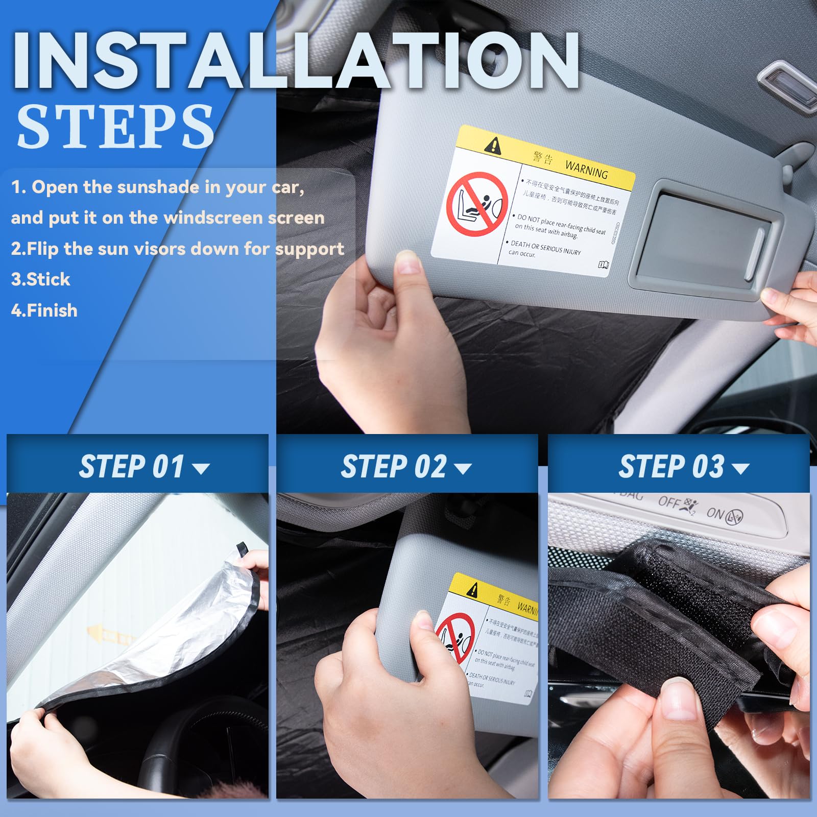PAIMOHO installed inside BMW 3 Series reduces cabin heat and protects interior