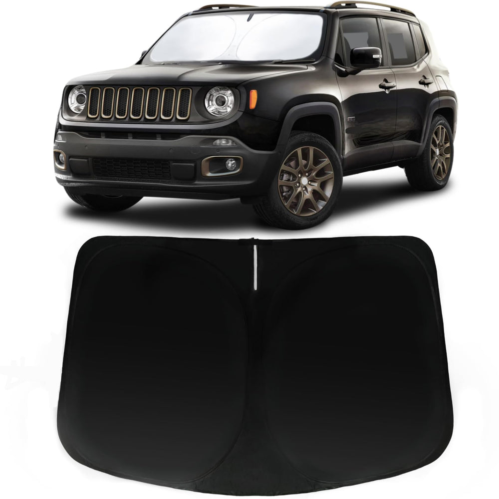 PAIMOHO front view on Renegade windshield shows full coverage and neat fit