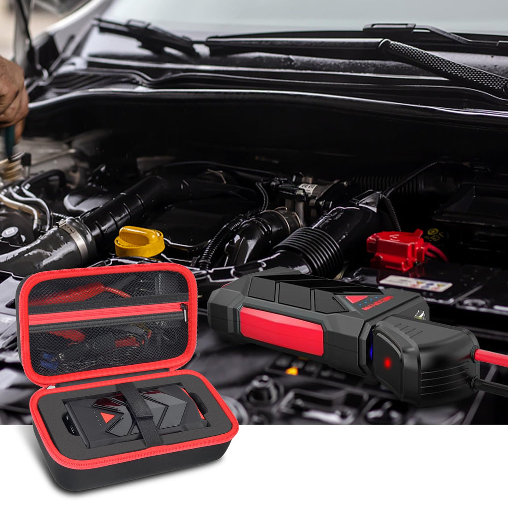 PAIYULE case next to car key and phone demonstrating compact portable storage