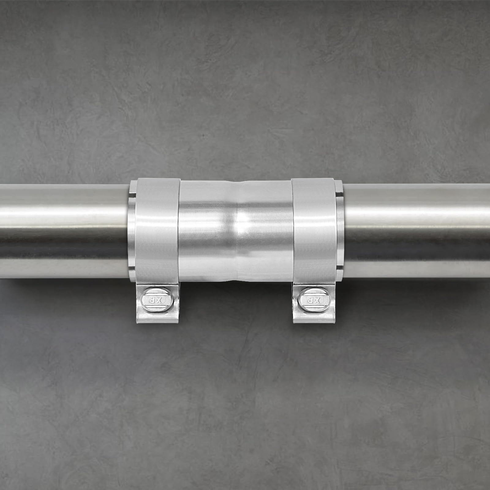 PALOZO detail of bolt and band showing heavy-duty tightening hardware