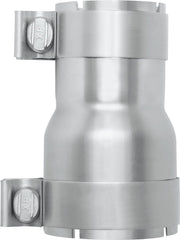 PALOZO front view of adapter showing polished stainless finish and fit benefit