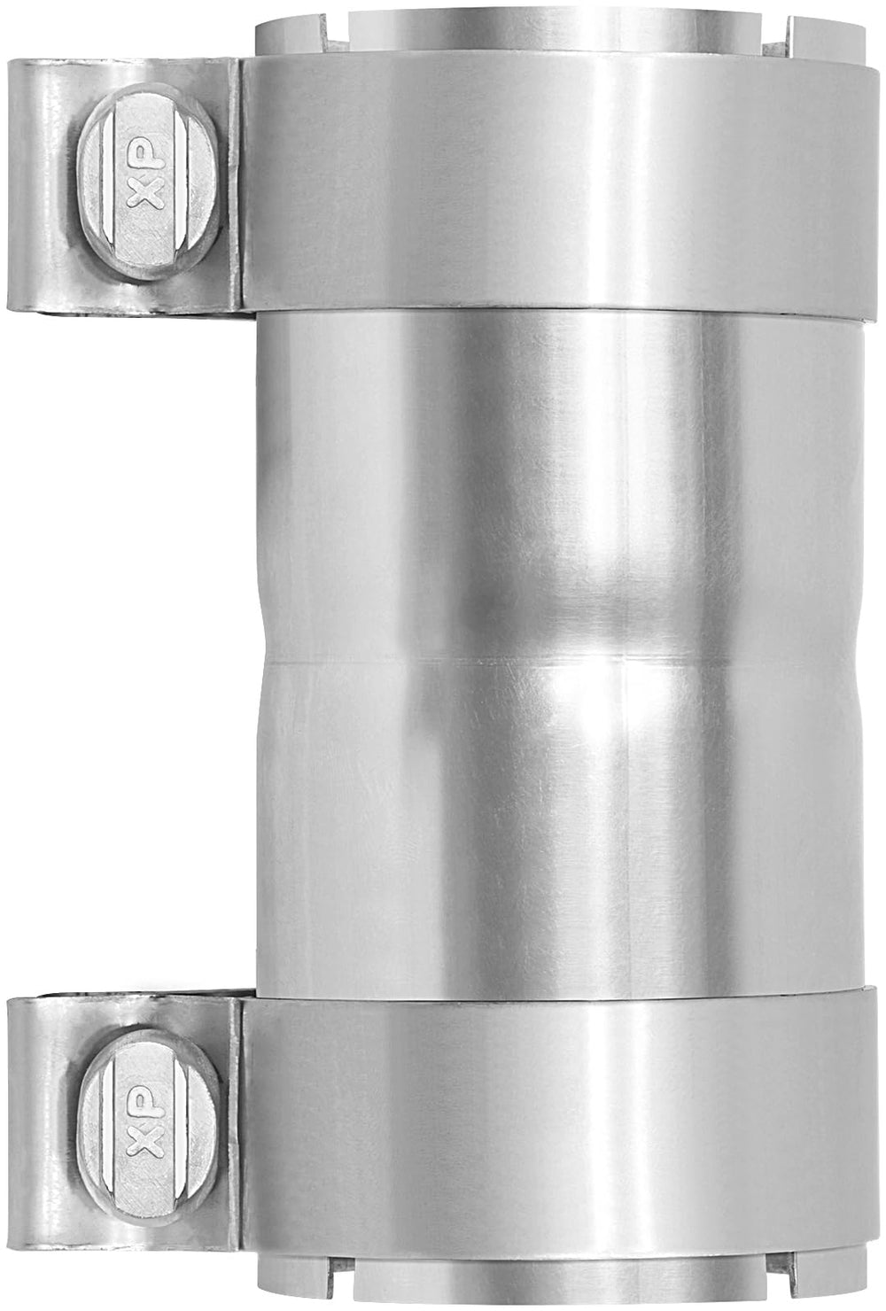PALOZO front view of adapter showing full connector and clamp for quick fit