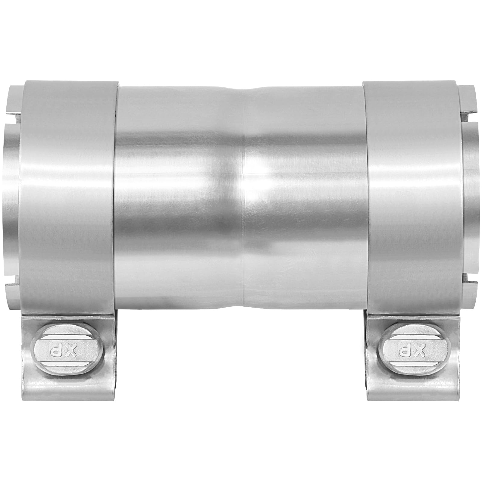 PALOZO installed on exhaust pipe illustrating easy no-weld connection