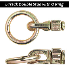 PALOZO close-up of stud head and O-ring showing secure strap seating benefit