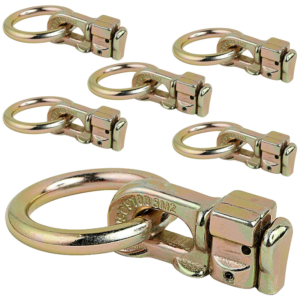 PALOZO double stud pack front view showing six fittings and benefit of ready anchors