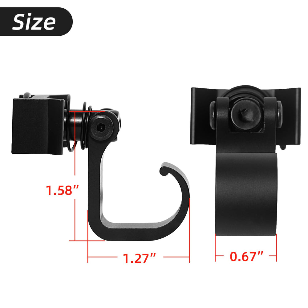 PALOZO detailed view of spring-loaded plunger demonstrating fast attach and release