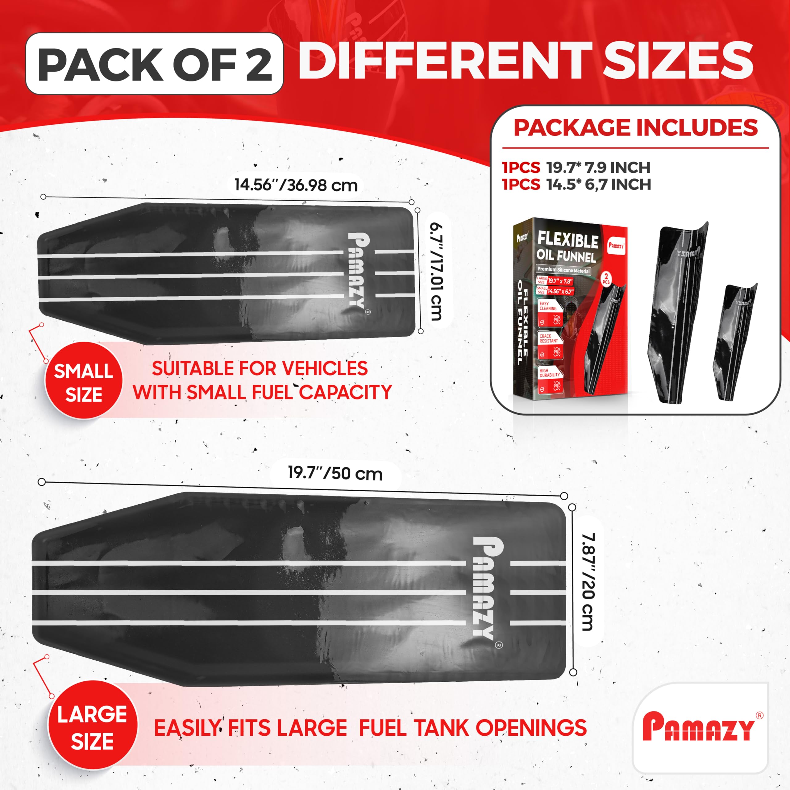 PAMAZY close-up of silicone texture and aluminum core for durable grip