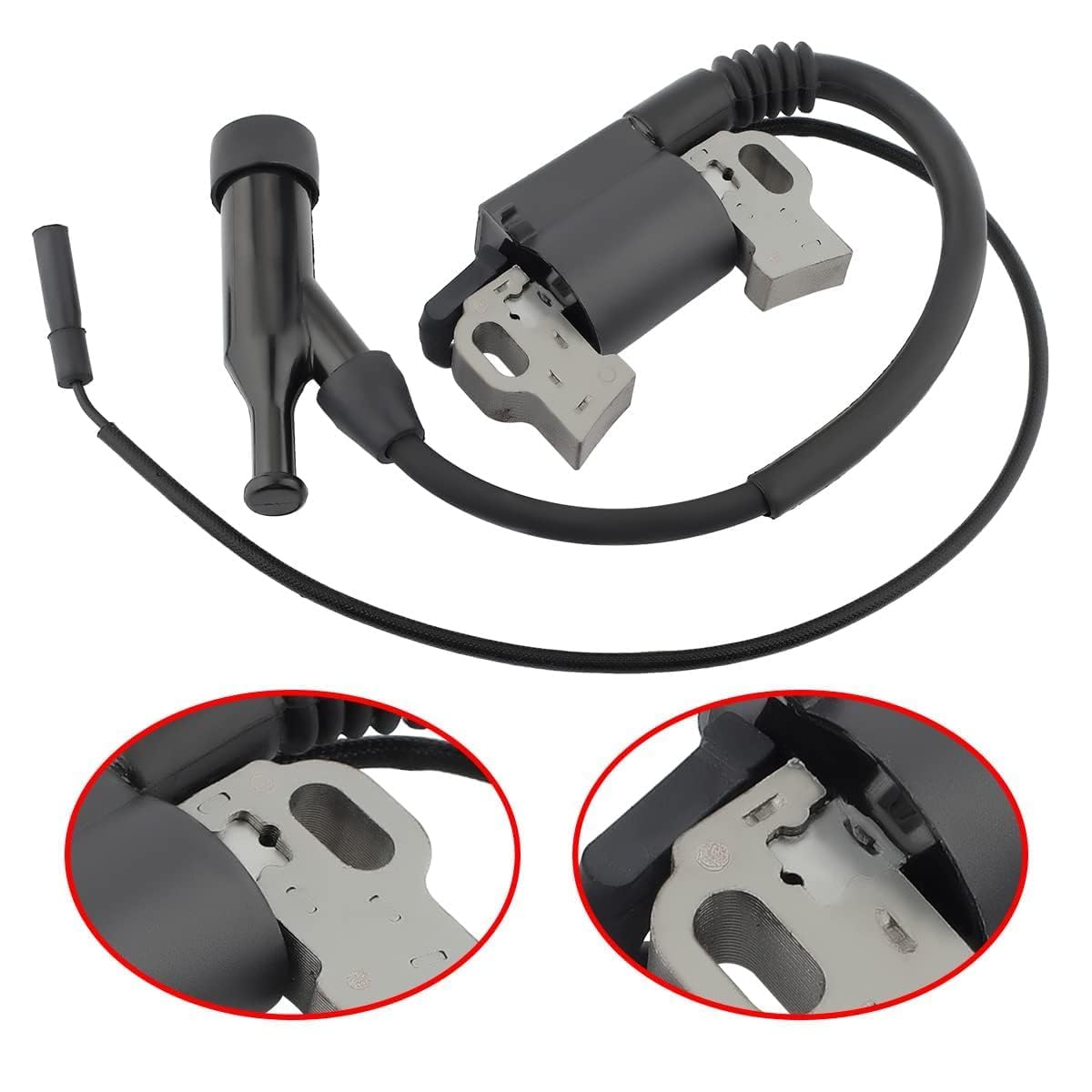 Panari spark plug and boot detail illustrating correct plug fit and seal