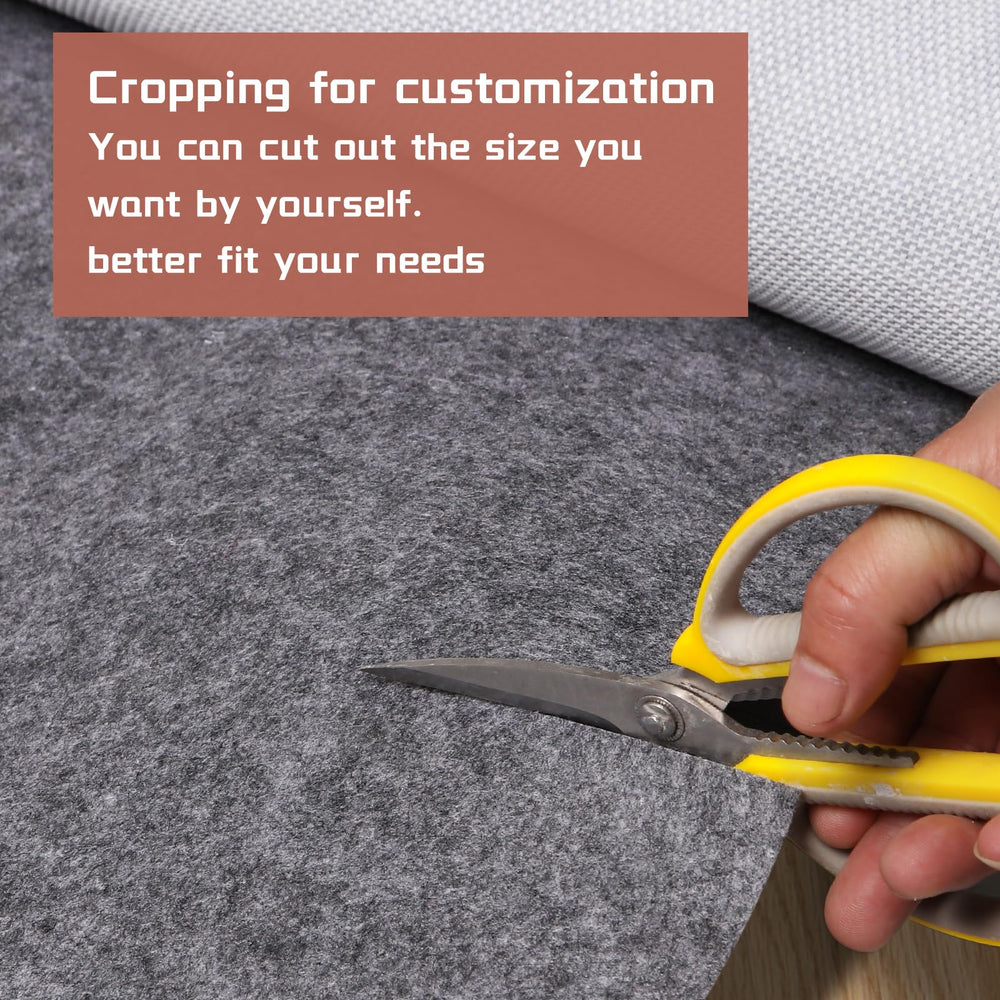 PANDOROOM detailed PVC non-slip backing that prevents the mat from sliding