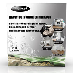 Panghuyya front packaging showing product and benefit of strong odor elimination