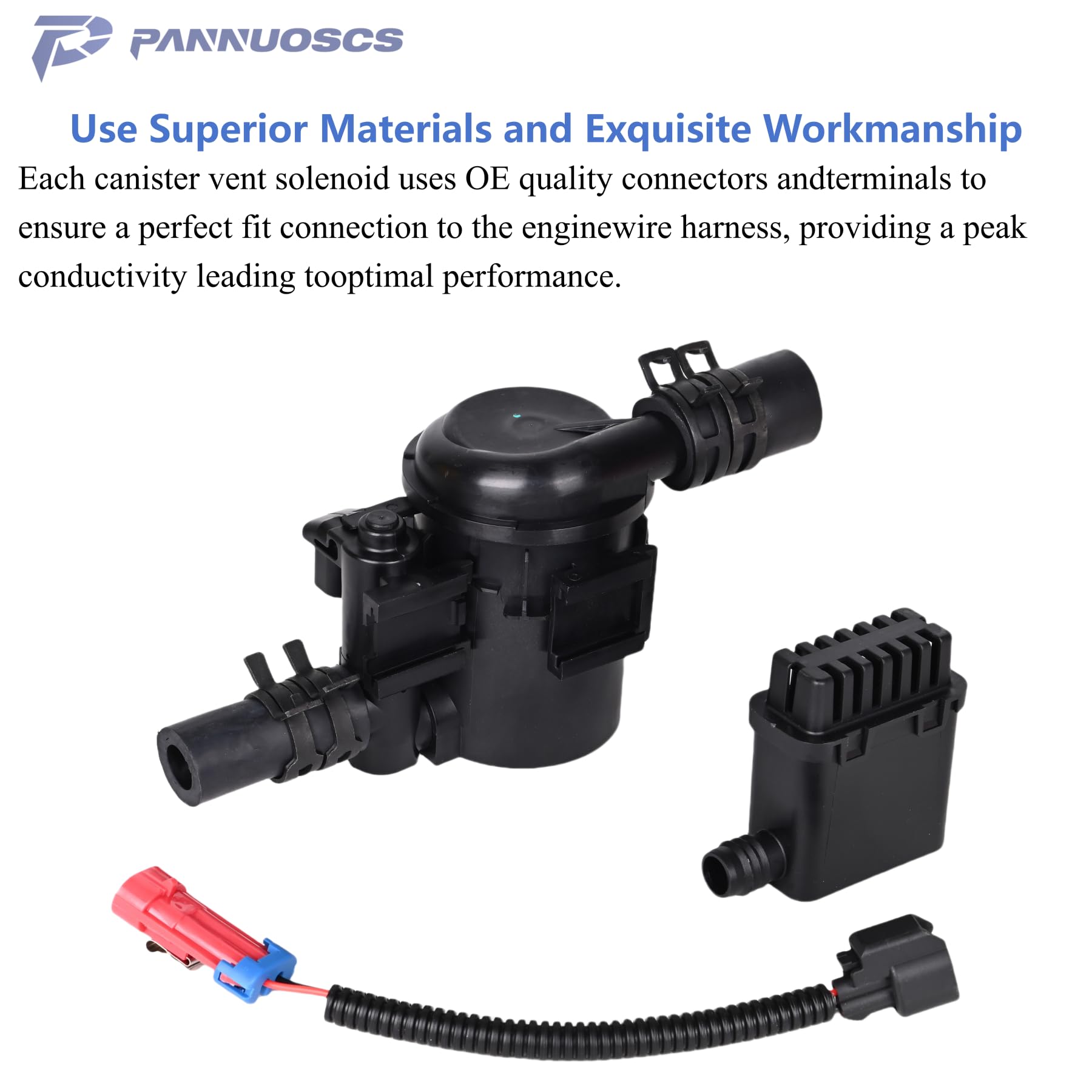 PANNUOSCS valve installed underhood on Silverado demonstrating direct fit